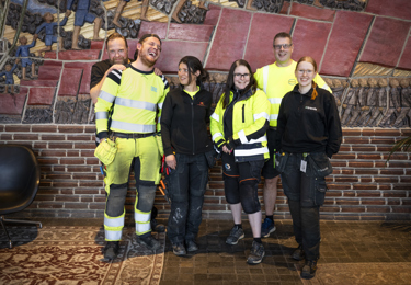 Bild på glada medlemmar