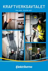 Framsida till Kraftverksavtalet 2025-2027