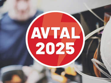 Logotyp för avtalsrörelsen 2025 inom Elektrikerna