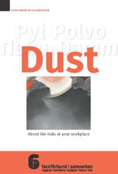 Cover page to the brochure "Dust - the risks at your workplace"