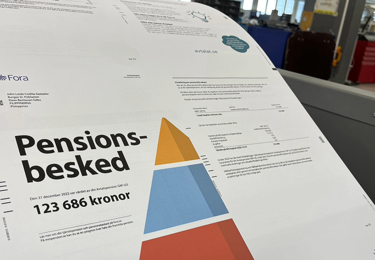 Pensionsbesked