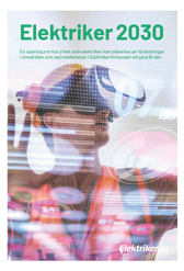 Omslagsbild för rapporten "Elektriker 2030".