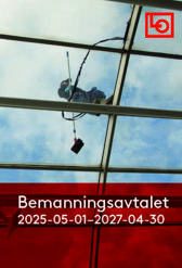 Framsida till Bemanningsavtalet 2025-2027