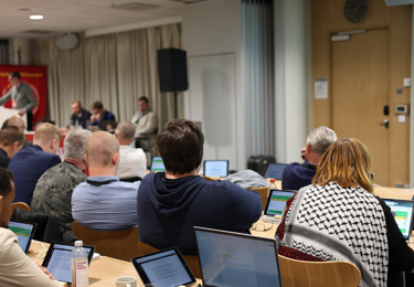 Ombud på Elektrikernas centrala representantskap.