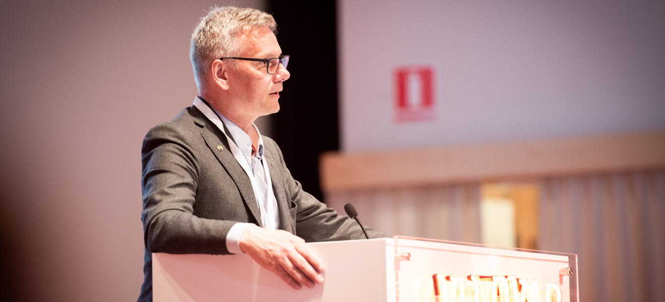Per-Håkan Waern på Förbundsmötet 2018