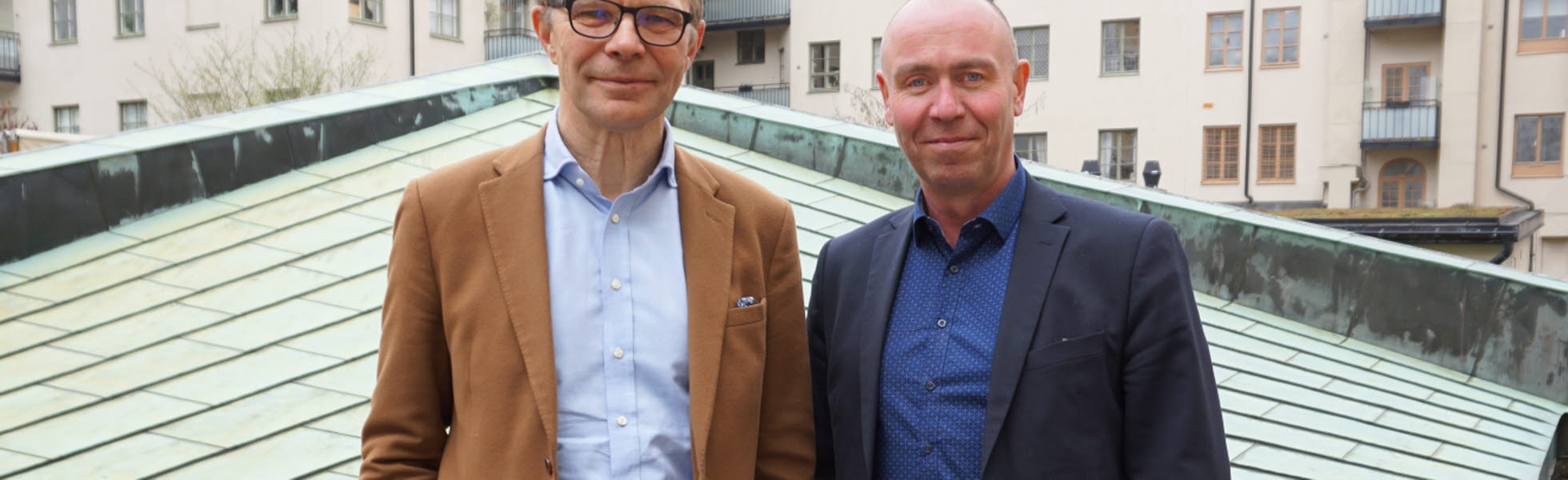 Ola Månsson, VD Installatörsföretagen och Jonas Wallin, ordförande Elektrikerna