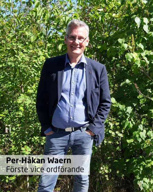 Per-Håkan Waern, förste vice ordförande i Elektrikerna